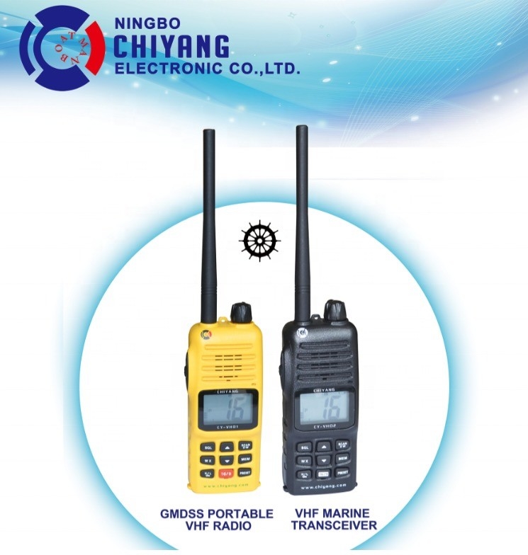 88 canaux de stockage VHF Marine Talkie Walkie avec une plage de fréquences de 154-163MHZ Parfait